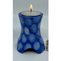 Teelicht-Urne Von Keepsake Company Im Blaue-Wolke-Design von KeepsakeCompanyStore