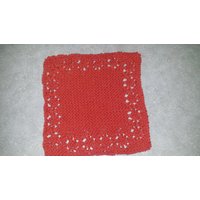Hand-Gericht Tuch Stricken von KeepsakesByEsther