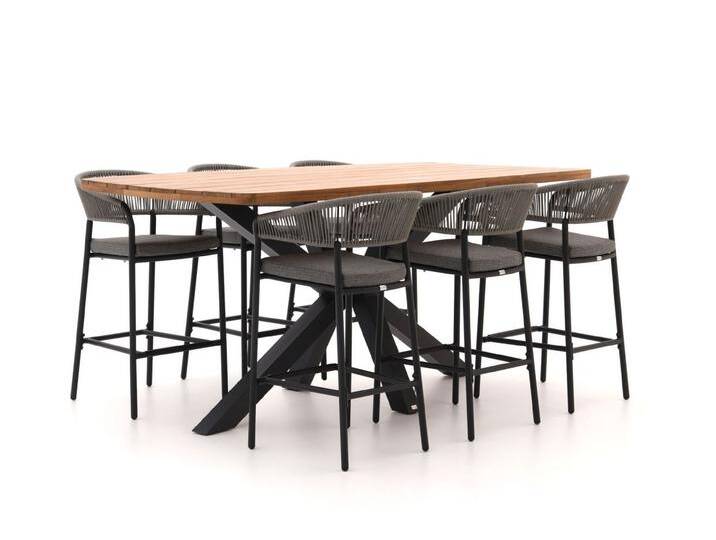 Bellagio Nova Siri/Induno Dänisch oval 220cm Gartenbar 7-Teilig von Keessmit Gartenmöbel