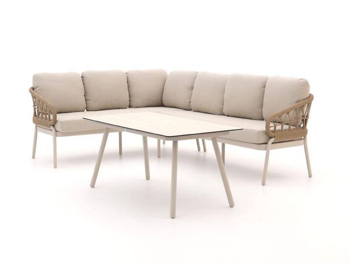 Bellagio Pinerolo Gartentisch Lounge-Set 3-teilig links von Keessmit Gartenmöbel