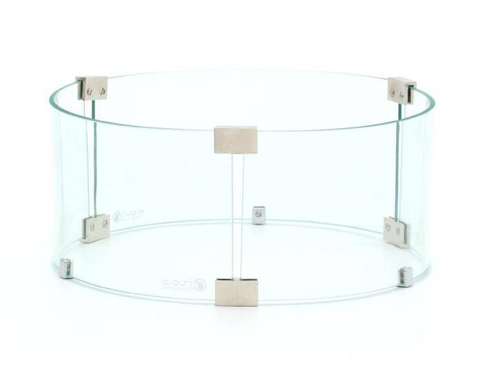 Cosi Round Glass Set von Keessmit Gartenmöbel