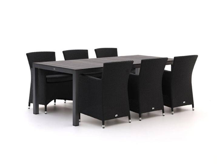 Forza Barga/Fidenza 220 cm Gartenmöbel-Set 7-Teilig von Keessmit Gartenmöbel