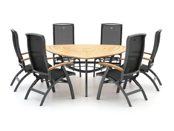 Hartman Da Vinci/Triangular 170 cm Gartenmöbel-Set 7-teilig von Keessmit Gartenmöbel