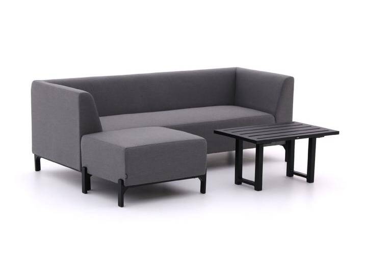 Hartman Dion Chaiselongue Lounge-Set 3-teilig von Keessmit Gartenmöbel