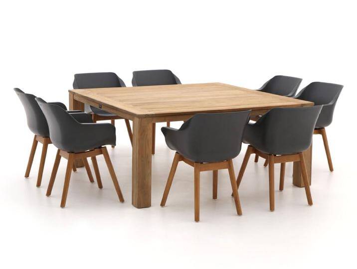 Hartman Sophie/ROUGH-X 170 cm Gartenmöbel-Set 9-teilig von Keessmit Gartenmöbel