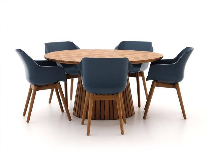 Hartman Sophie Studio/Santa Severina ø 150 cm Gartenmöbel-Set 6-teilig von Keessmit Gartenmöbel