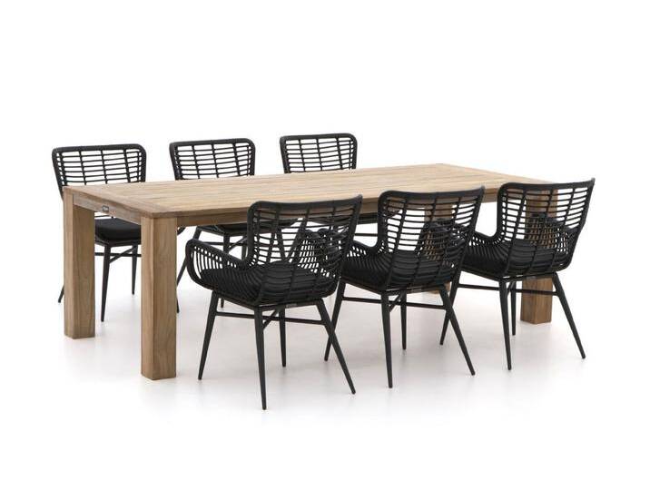Intenso Asti/ROUGH-X 240 cm Gartenmöbel-Set 7-teilig von Keessmit Gartenmöbel