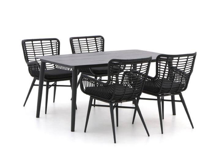 Intenso Asti/Sora 160 cm Gartenmöbel-Set 5-teilig von Keessmit Gartenmöbel