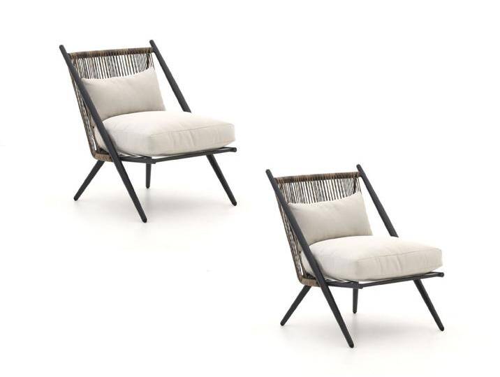 Intenso Brittoli lounge tuinstoelen (2 stuks) von Keessmit Gartenmöbel