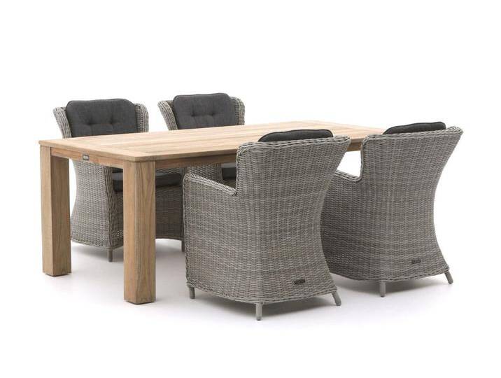 Intenso Milano/ROUGH-X 200 cm Gartenmöbel-Set 5-teilig von Keessmit Gartenmöbel