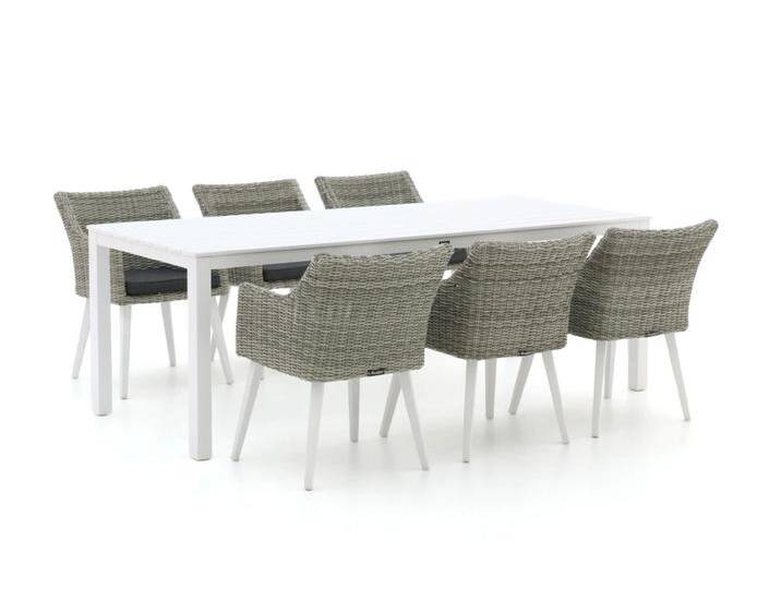 Manifesto Matese/Menzano 220 cm Gartenmöbel-Set 7-teilig von Keessmit Gartenmöbel