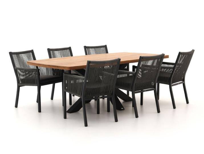 Manifesto Rivola/Induno Dänisch oval 220 cm Gartenmöbel-Set 7-teilig Manifesto Rivola/Induno Dänisch oval 220 cm Gartenmöbel-Set 7-teilig von Keessmit Gartenmöbel