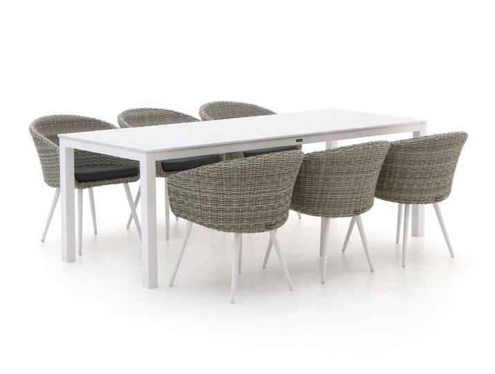 Manifesto Veruno/Menzano 220 cm Gartenmöbel-Set 7-teilig von Keessmit Gartenmöbel