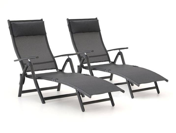 R&S Design Capri Gartenliege 2-teillig von Keessmit Gartenmöbel