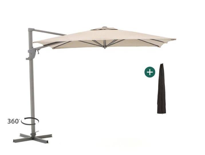 Shadowline Francisco Ampelschirm 260x260cm von Keessmit Gartenmöbel