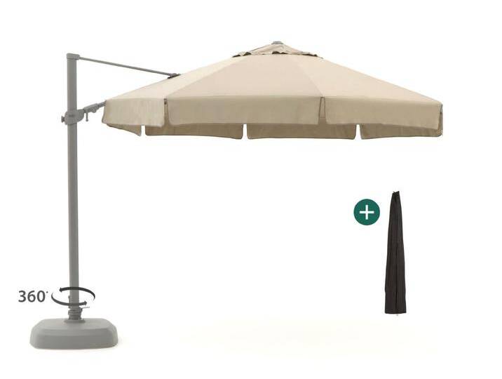 Shadowline Miami Ampelschirm ø 350 cm von Keessmit Gartenmöbel
