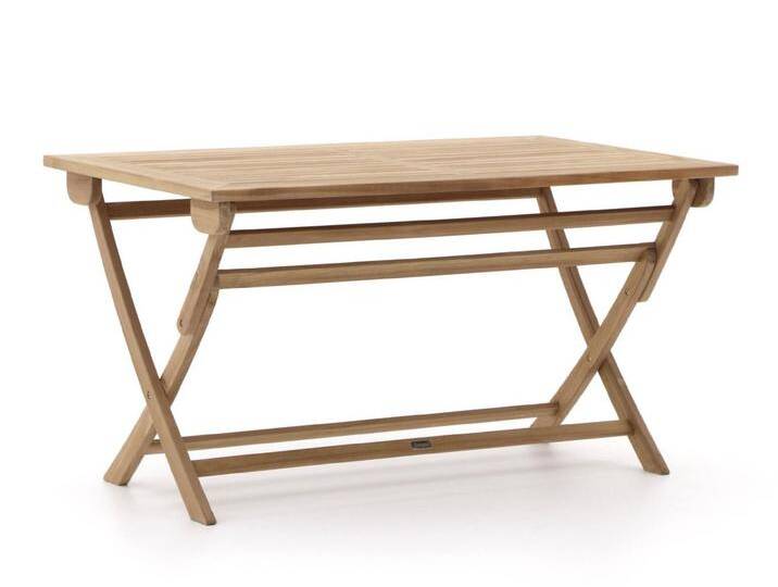 Sunyard Preston Klapptisch 140x80x75cm von Keessmit Gartenmöbel