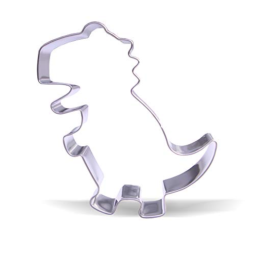 10.1 cm Tyrannosaurus Rex Dinosaurier Ausstechform - Rostfreier Stahl von Keewah