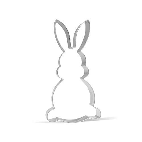 Ausstechform Osterhase, Edelstahl, 12,7 cm von Keewah