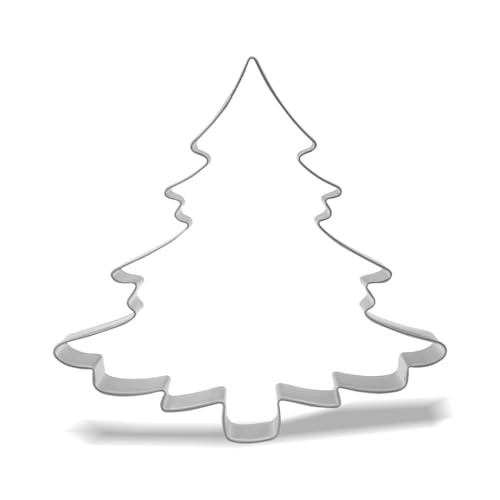 Keewah Ausstechform Weihnachtsbaum 12,7 cm Edelstahl von Keewah