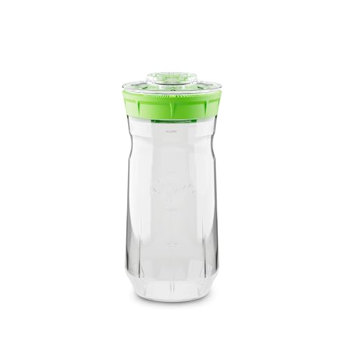 Kefirko Fermentations Set | Milch- und Wasserkefir selber herstellen - 1,4L (Grün) von Kefirko