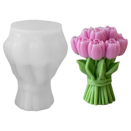 Silikonform Blumen Kerzenform Silikon,3D Kerzenform Tulpen Blumen Kerzen Silikonform für die Herstellung von Handgefertigten Duftkerzen,DIY Tulpen Kerzen Gießen Formen Silikonformen Kerzen Blumen (02) Silikonform Blumen Kerzenform Silikon,3D Kerzenform Tulpen Blumen Kerzen Silikonform für die Herstellung von Handgefertigten Duftkerzen,DIY Tulpen Kerzen Gießen Formen Silikonformen Kerzen Blumen (02) von Keho Keho Kehongdun