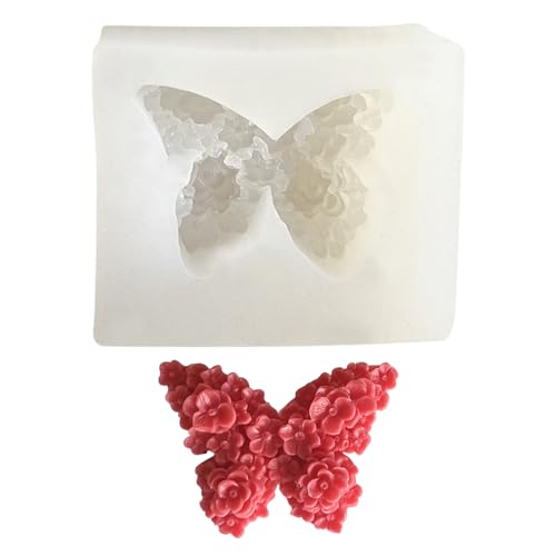 Silikonformen Gießformen Schmetterling,Silikonform Schmetterling Gipsformen zum Gießen,Silikonform Frühling Schmetterling Silikon Formen Zum Gießen,für Kerzen und Seife Machen Handwerkliche Ornamente von Keho Keho Kehongdun