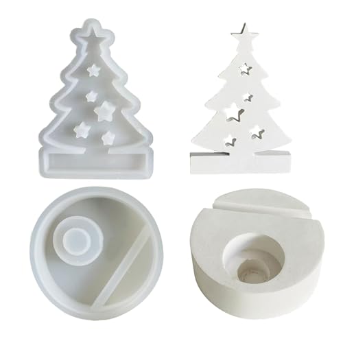 Silikonformen Gießformen Weihnachten,Silikonform Kerzenhalter Gießform Weihnachten,Gießformen Silikon Weihnachten Silikonform Einschieber,Silikonformen Weihnachten Gießform Kerzenhalter (A) von Keho Keho Kehongdun