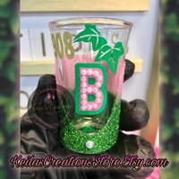 Aka Inspiriertes Sorority Schnapsglas Von Keila von KeilasCreationsStore