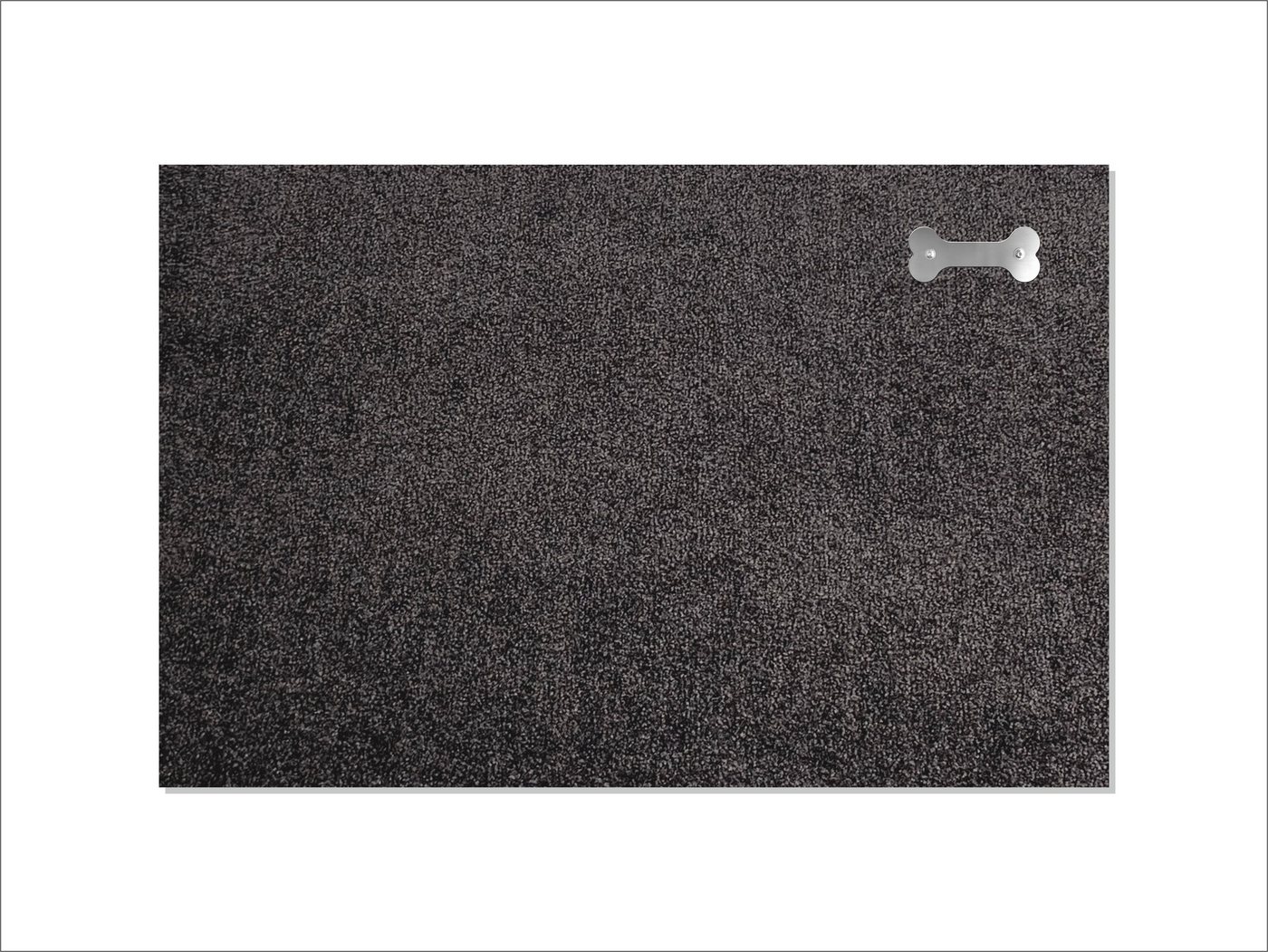 Keilbach Designprodukte Fußmatte picoBELLO.dog 87 x 57 cm, rechteckig, Höhe: 9 mm, waschbar, rutschfest, dünn, dichtgewoben, robust von Keilbach Designprodukte