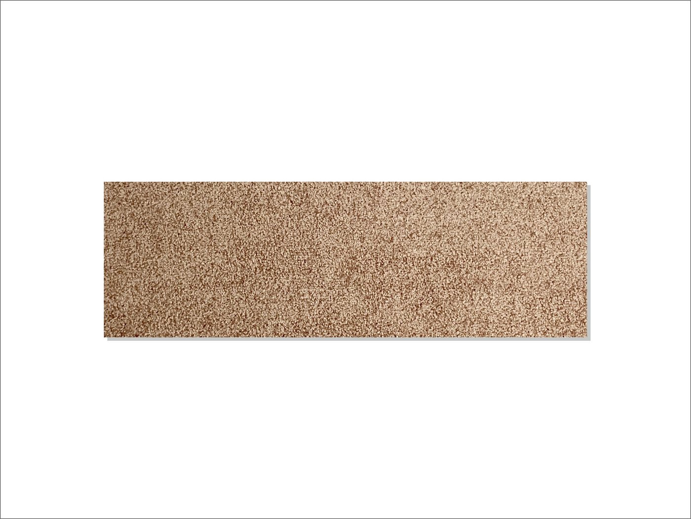 Keilbach Designprodukte Fußmatte terrazza 87 x 28 cm, rechteckig, Höhe: 9 mm, 30°C waschbar, rutschfest, dünn, dichtgewoben, robust von Keilbach Designprodukte
