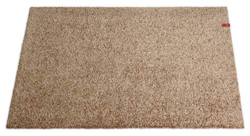 Keilbach, Fußmatte Bravo.Sand, maschinenwaschbar, 87 x 57 cm, nur 9 mm dick, hochwertiger Flor von Keilbach