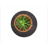 Keilbach Blumentopf Unterlage, ¿ 25,0 cm, dunkelgrau von Keilbach Designprodukte