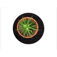 Keilbach Blumentopf Unterlage, ¿ 34,0 cm, schwarz von Keilbach Designprodukte