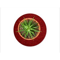Keilbach Blumentopf Unterlage, ¿ 40,0 cm, rot von Keilbach Designprodukte