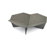 Keilbach Feuerstelle, 80 x 80 x 22 cm, Stahl von Keilbach Designprodukte