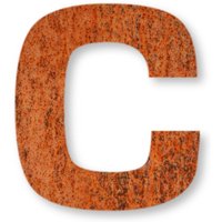 Keilbach Hausnummer, Buchstabe c, wetterfester Stahl von Keilbach Designprodukte