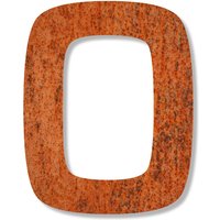 Keilbach Hausnummer, Ziffer 0, Höhe 24 cm, wetterfester Stahl von Keilbach Designprodukte