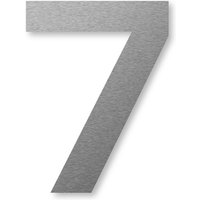 Keilbach Hausnummer, Ziffer 7, Höhe 16 cm, Edelstahl von Keilbach Designprodukte