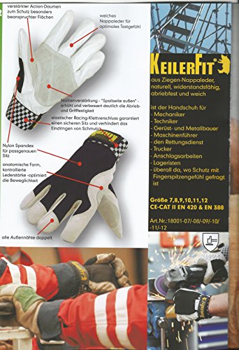 Keiler fit winter schutzhandschuh gr. 11 ideal für garten, hobby, freizeit von Keiler Fit Winter