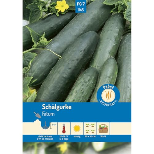 Pabst Keimkraft - Schälgurke grün & lang Fatum Samen - 171145 von Keimkraft