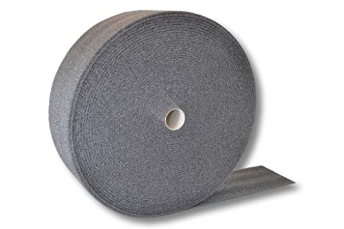dm-folien gmbh 1 Rolle Premium Randdämmstreifen grau I 250mm x 8mm x 50m I verschiedene Abmessungen I formstabile Dämmstreifen für Estrich I PE-Schaum Randstreifen für Fußboden & Dämmung von dm-folien gmbh
