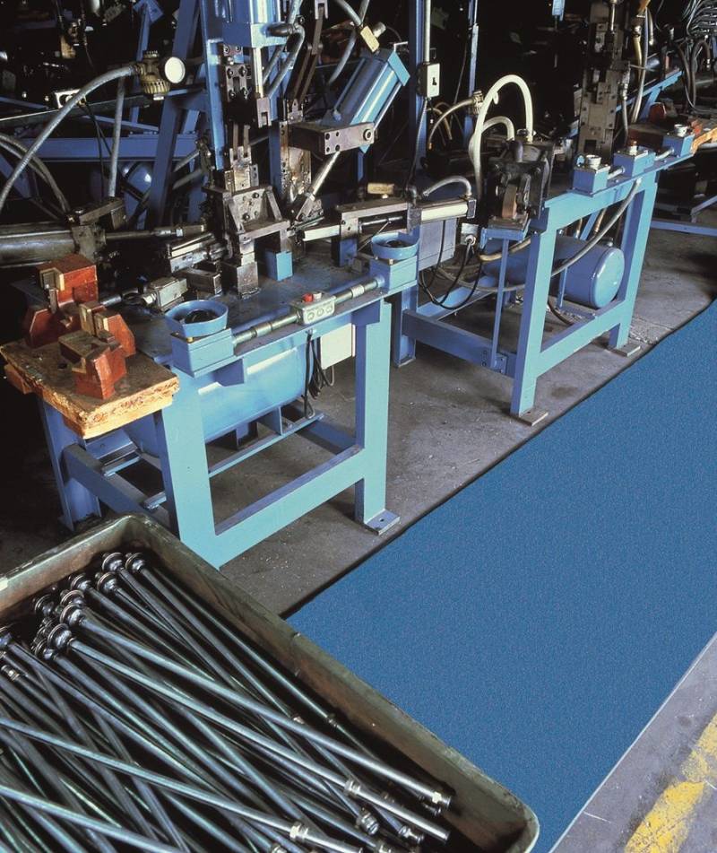 Yoga Meter Super® Einzelmatte blau oder grau ergonomische Arbeitsplatzmatte von Keine Angabe