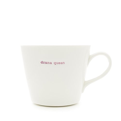 Keith Brymer Jones Kaffeebecher Word Range mit Drama Queen-Schriftzug von Keith Brymer Jones