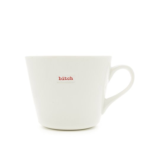 Keith Brymer Jones Kaffeebecher Word mit Bitch-Schriftzug von Keith Brymer Jones