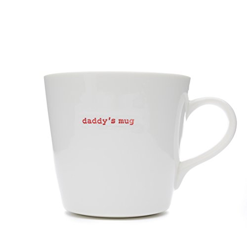 Keith Brymer Jones Kaffeetasse mit Aufschrift Daddy's Mug, Größe XL, Weiß von Keith Brymer Jones