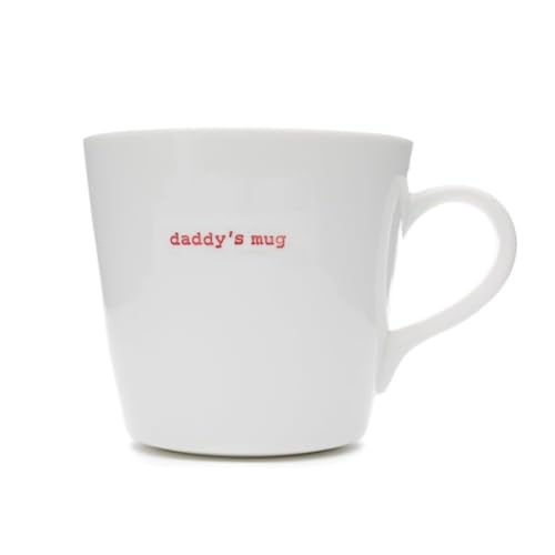 Keith Brymer Jones Kaffeetasse mit Aufschrift Daddy's Mug, Größe XL, Weiß von Keith Brymer Jones