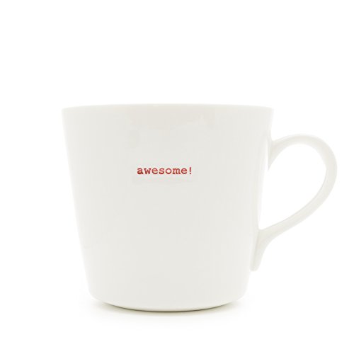 Keith Brymer Jones Tasse "Awesome", groß, Weiß von Keith Brymer Jones