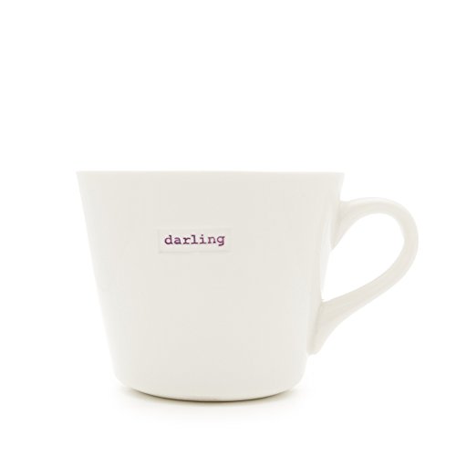 Keith Brymer Jones Word Range Bucket Tasse mit dem Schriftzug Darling von Keith Brymer Jones