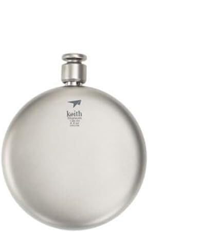 Keith Round Flask with Funnel Ti9302 (150 Ml) von Keith